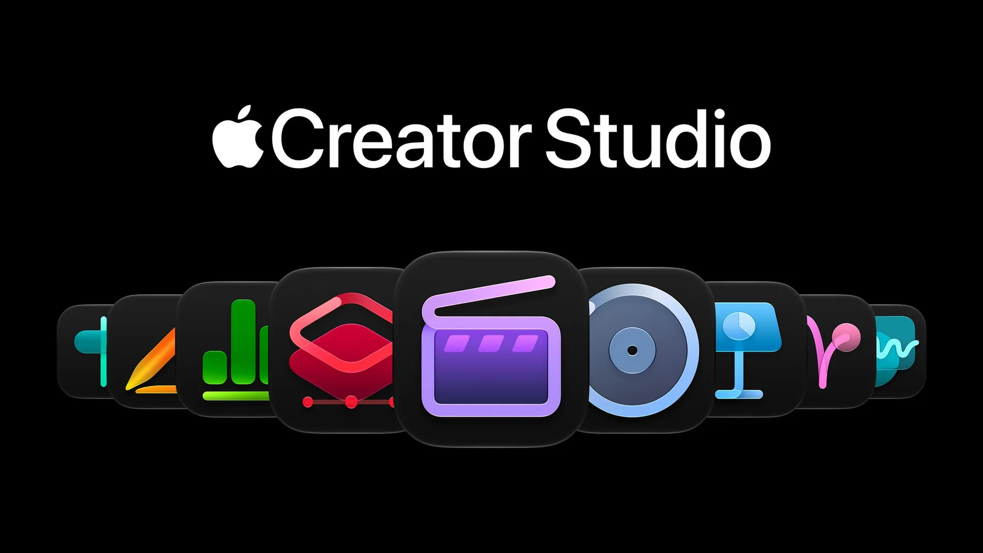 Aplicaciones de Apple Creator Studio