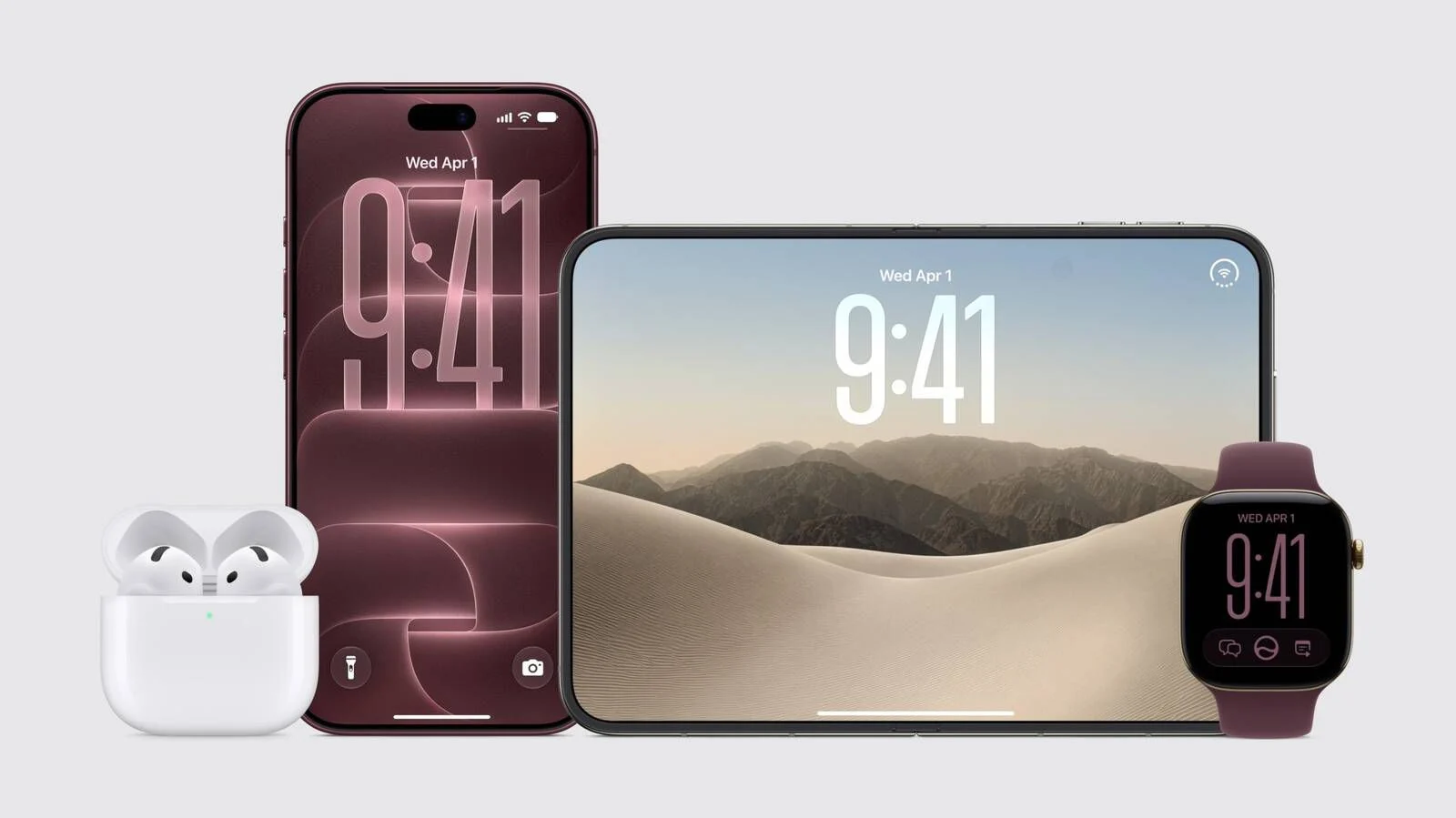 Los productos presentados en el evento de Apple