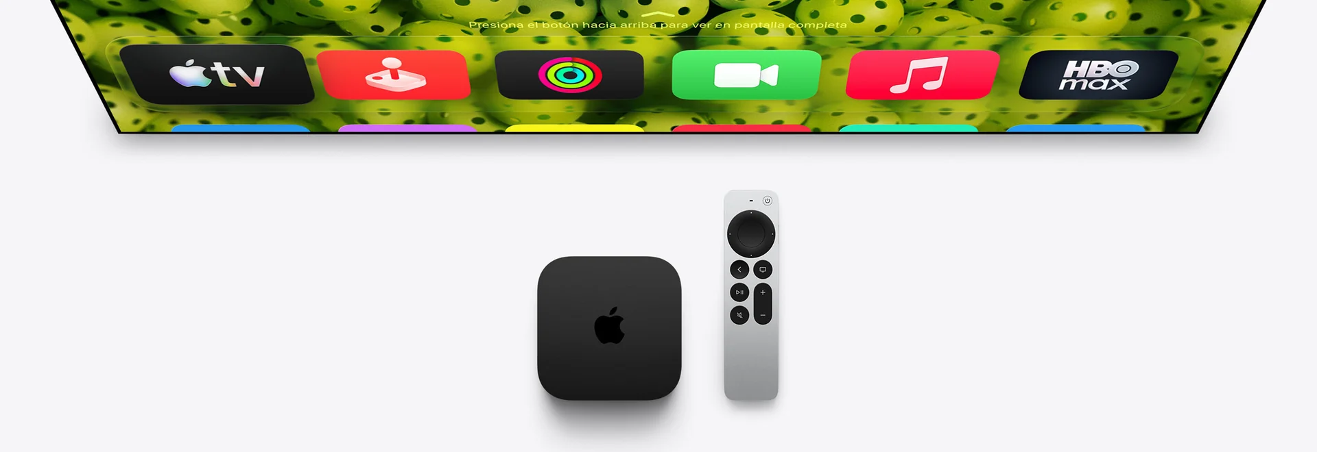 TV with Apple TV 4K and Siri Remote