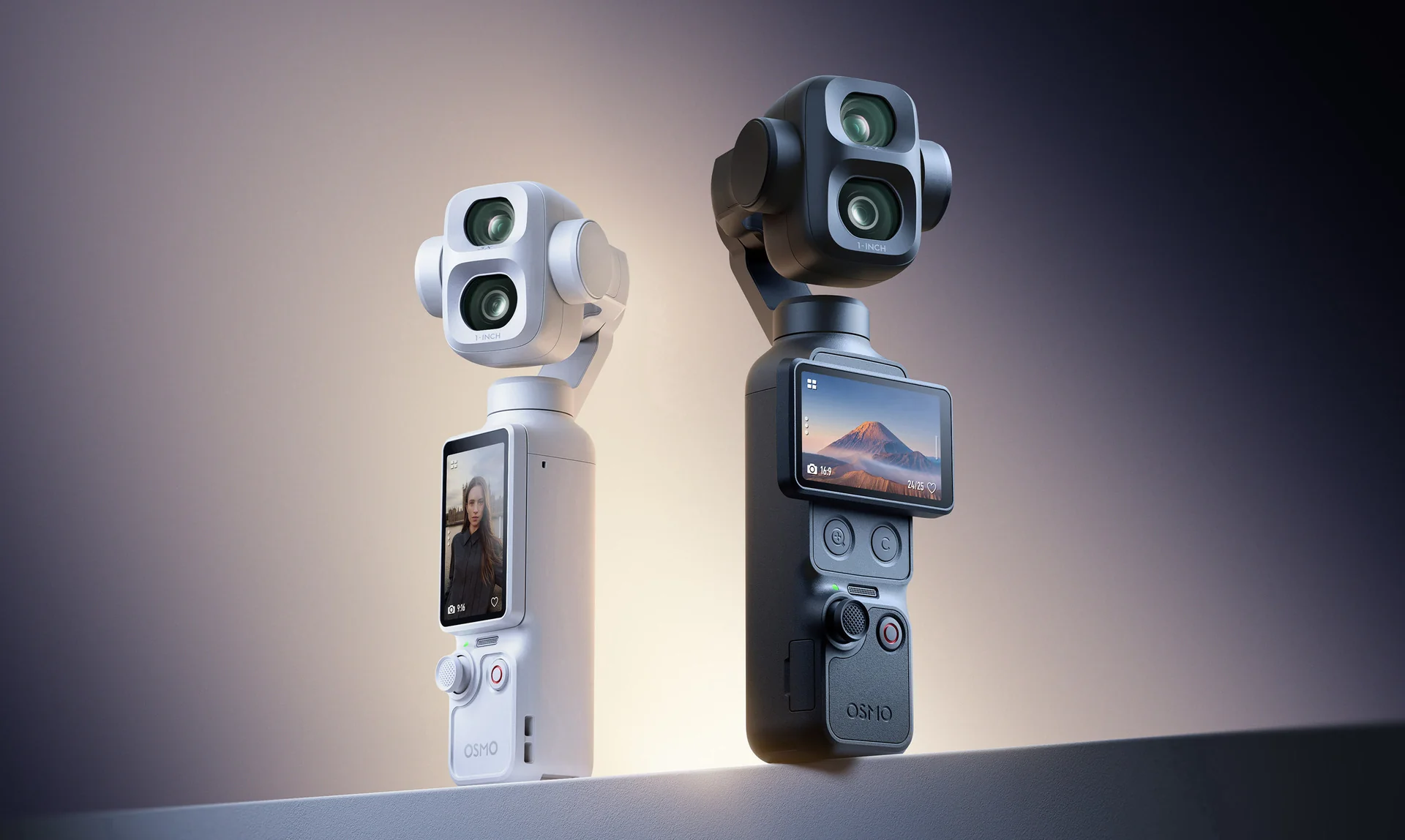 Osmo Pocket 4P en Blanco perla y Classic Black